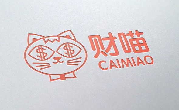 PS-财喵logo设计