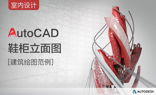 CAD-鞋柜立面图