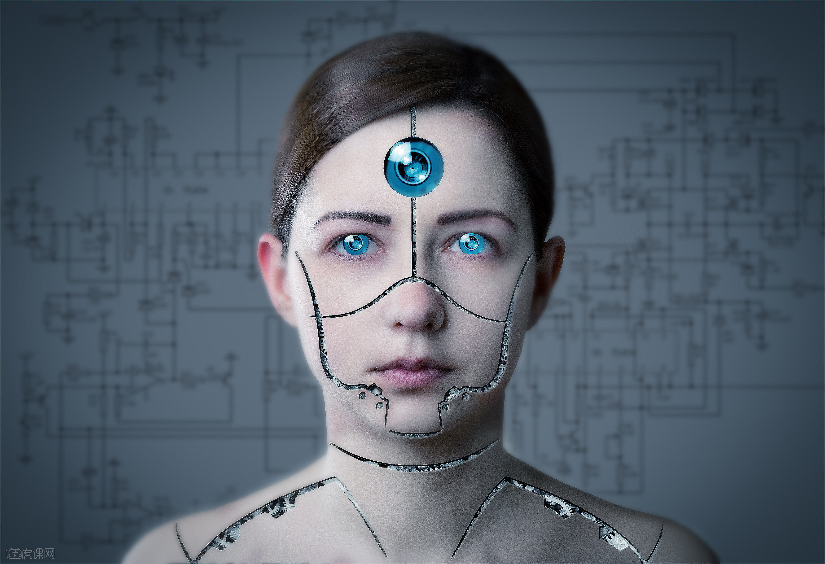 昏天暗地稀里糊涂三只眼睛机器人