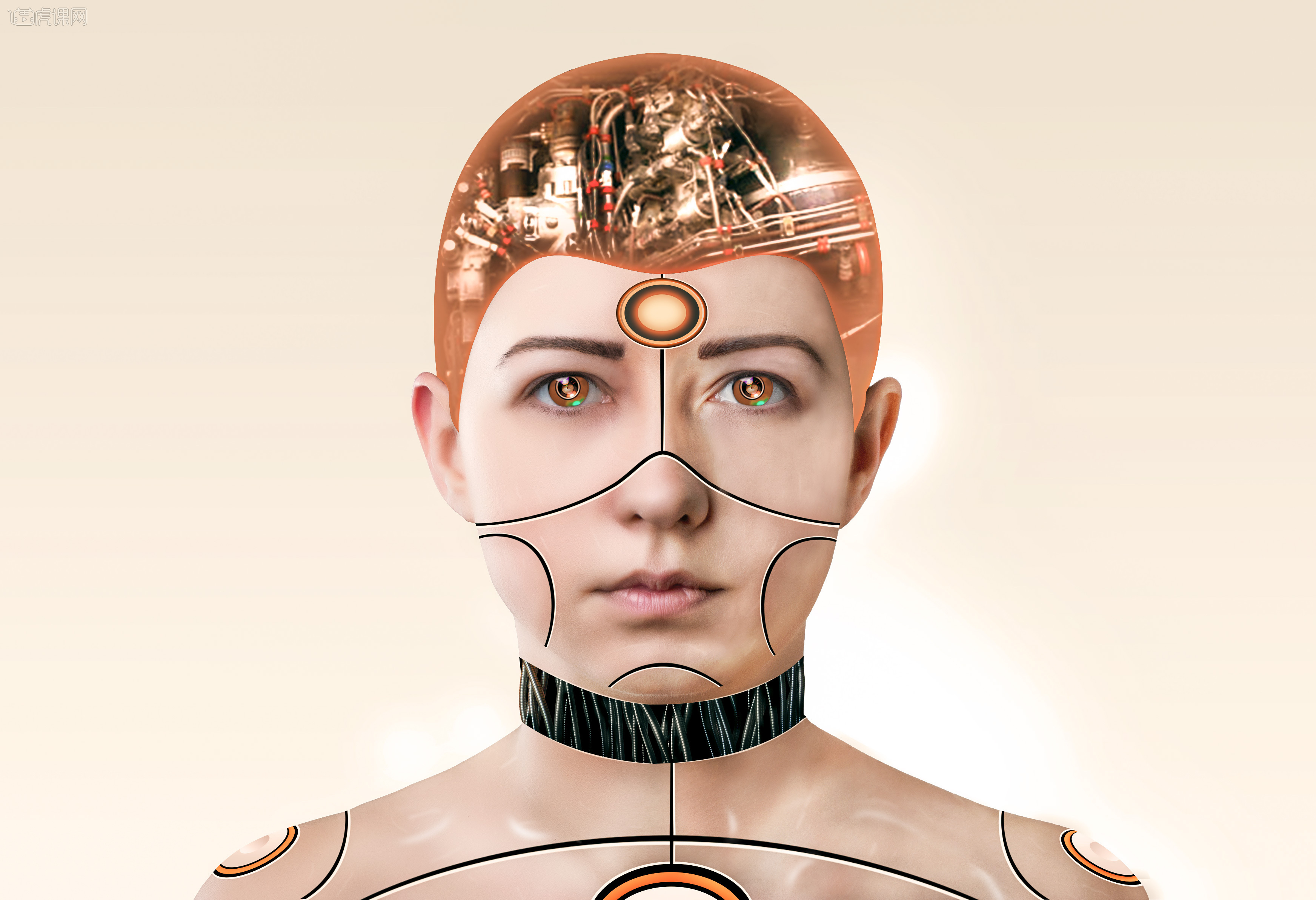 机械女 - 虎课网