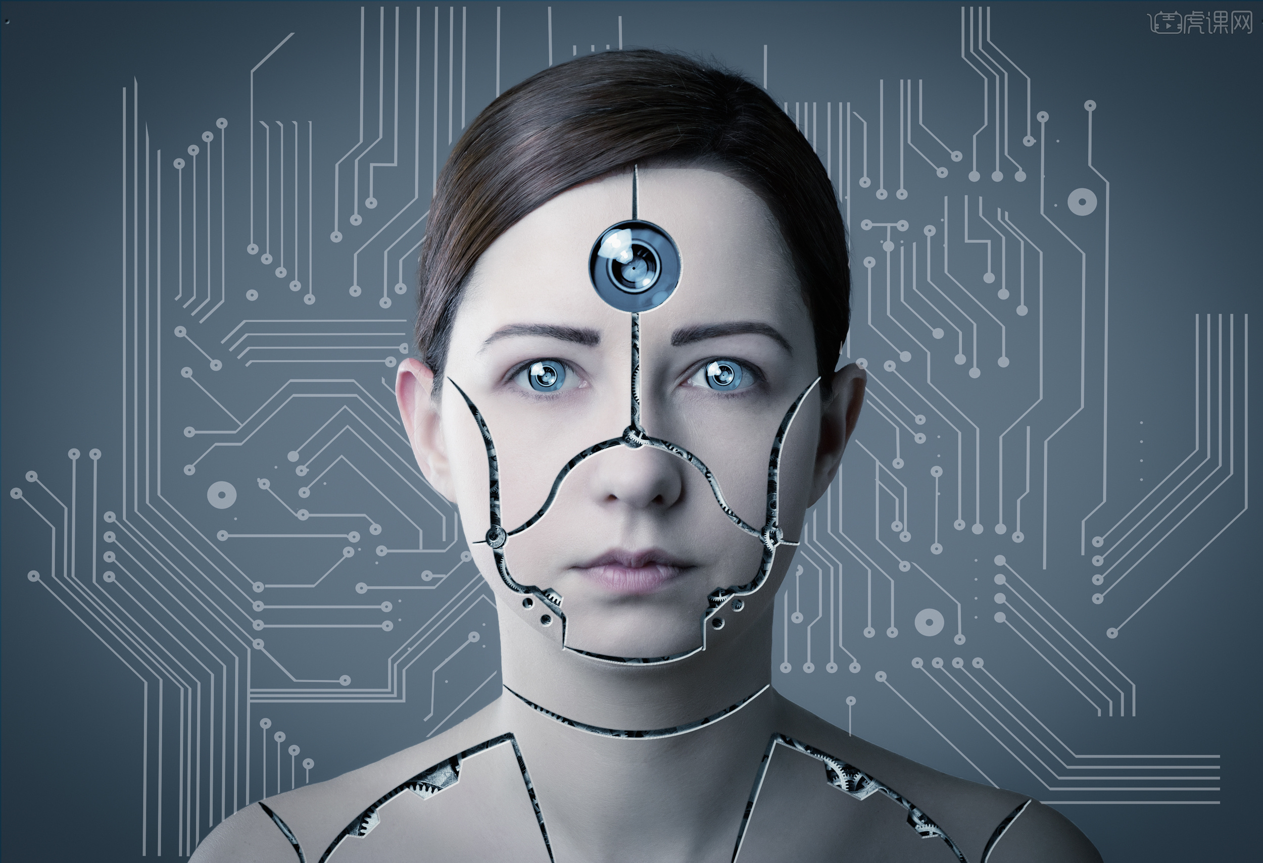 机器人特效作品-from 兔子