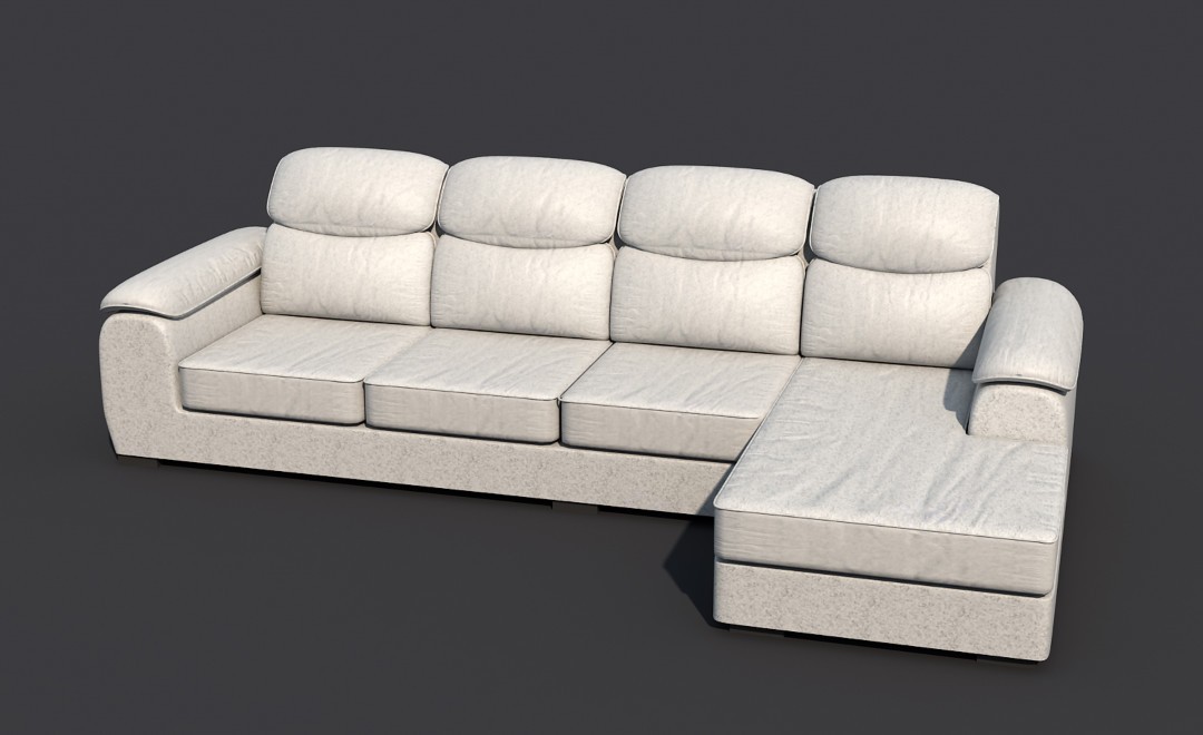 3DMAX+VRAY-室内沙发单体建模渲染02 - 室内设计教程_3DMAX（2014） - 虎课网