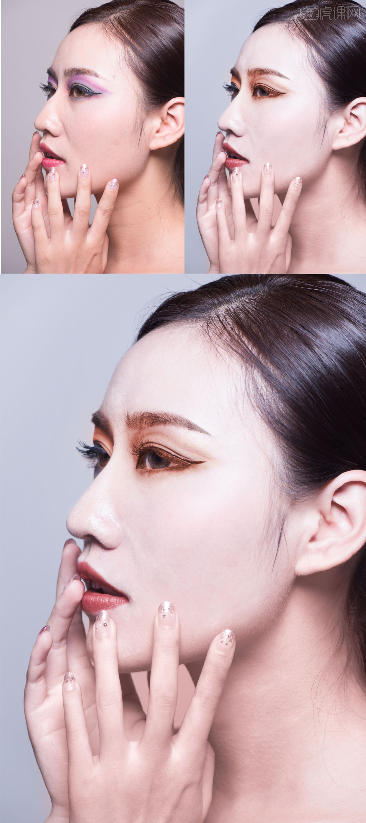 每周一练-ps-美容院美白模特