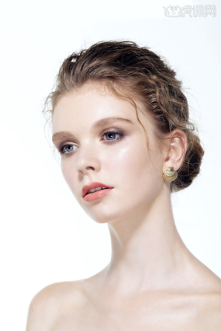 人像修图 - 虎课网