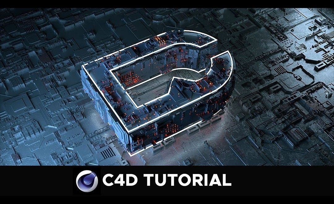 c4d-使用oc渲染器创建科幻场景