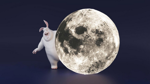 MAYA-月亮与兔兔