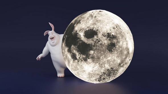 MAYA-月亮与兔兔-Pose设置