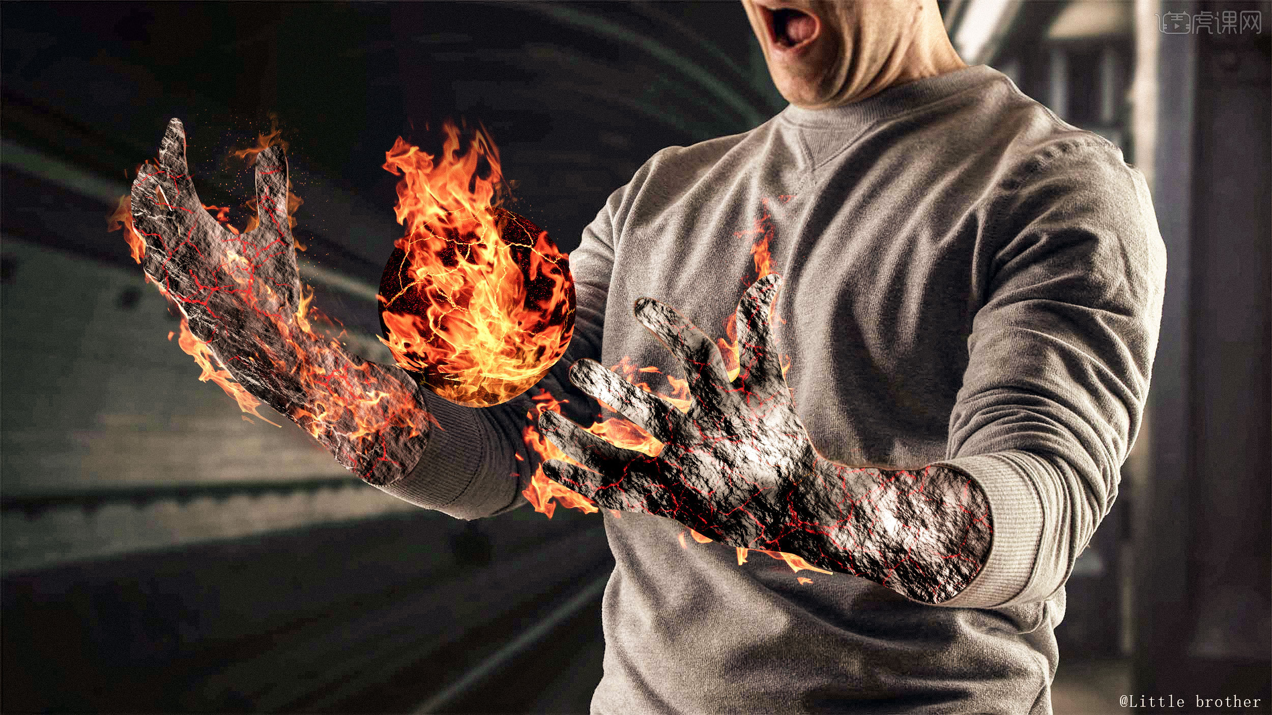 第七十期 ps-超炫酷火焰麒麟