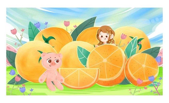 SAI-板绘-橙子天堂