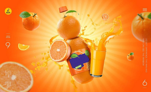 PS-芬达橙汁创意合成