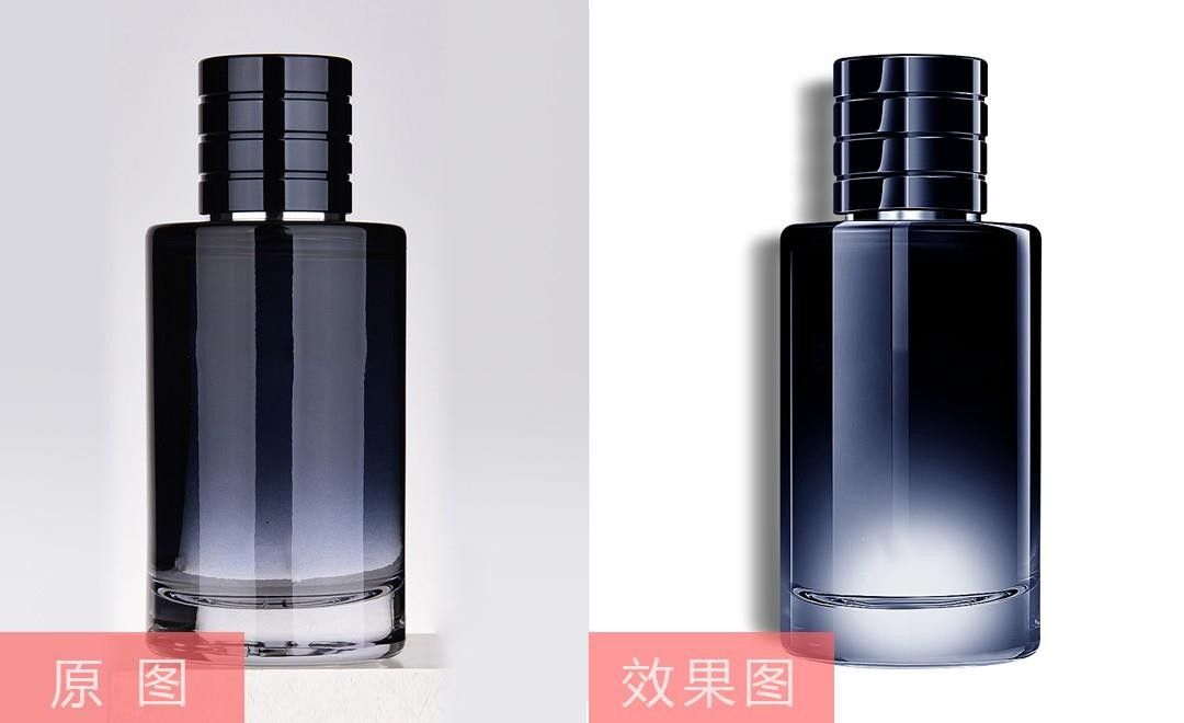 PS-Dior深色玻璃香水瓶子