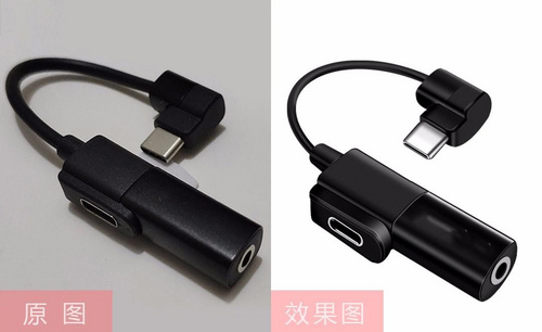 PS-USB耳机转换头的重绘
