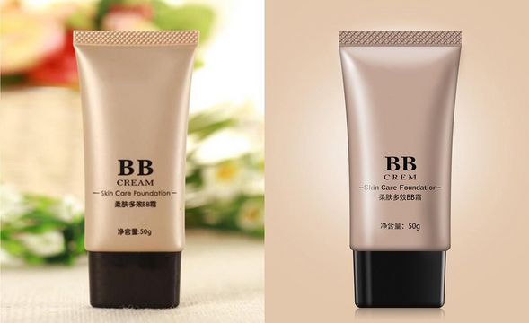 PS-化妆品BB霜软塑胶材质精修