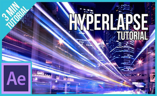 AE-机位移动加速延时摄影特效