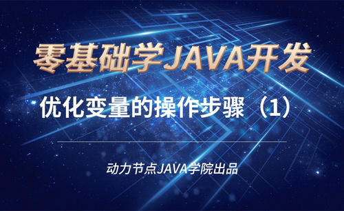 Java-优化变量的操作步骤（1）