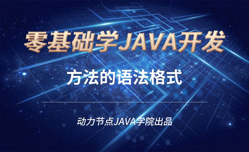 Java-方法的语法格式