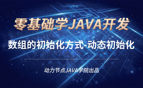 Java-数组的初始化方式-动态初始化