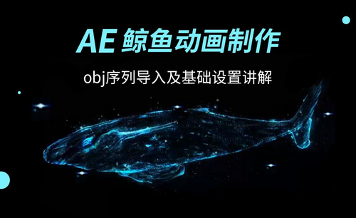 AE+ELEMENT3D-鲸鱼动效制作