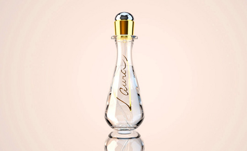 C4D-真实质感香水瓶