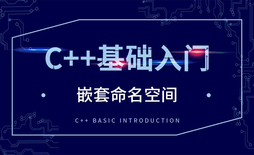 C++-嵌套命名空间