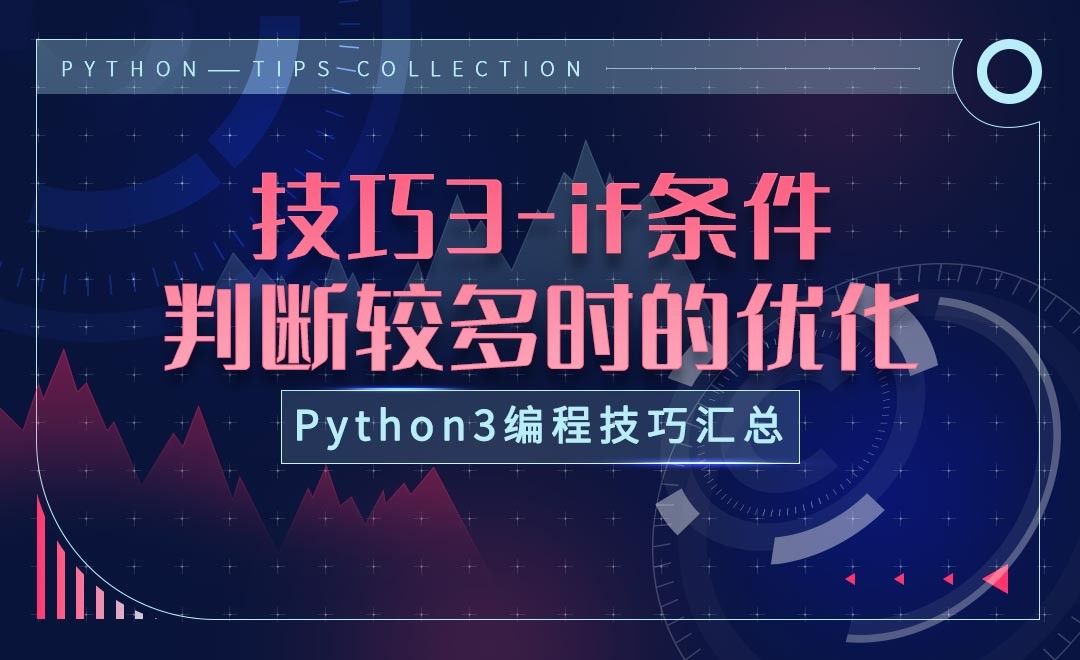 技巧3-if条件判断较多时的优化-Python3编程技巧