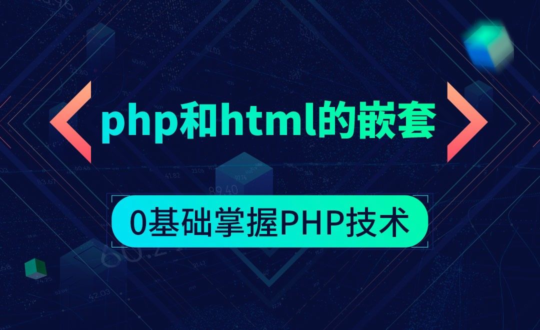 php和html的嵌套-0基础掌握PHP技术