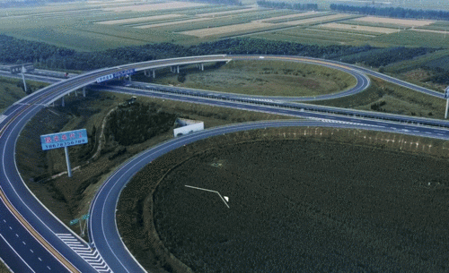 AE-智能高速公路科技特效