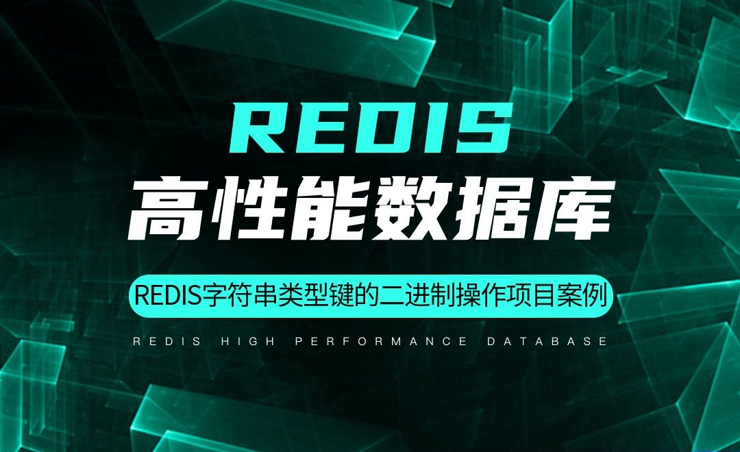 Redis字符串类型键的二进制操作项目案例-Redis高性能数据库