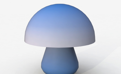 C4D-6分钟制作一个蘑菇台灯