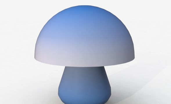 C4D-6分钟制作一个蘑菇台灯