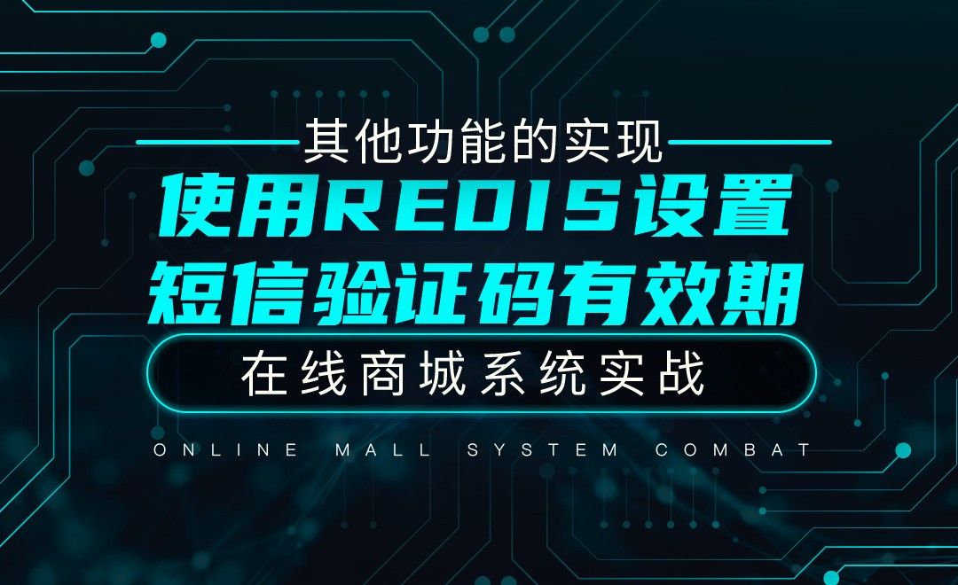 【其他功能的实现】使用Redis设置短信验证码有效期-在线商城系统实战