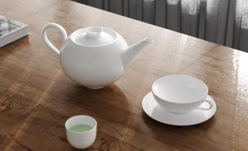 C4D+OC+AE-白色陶瓷茶壶打光教学