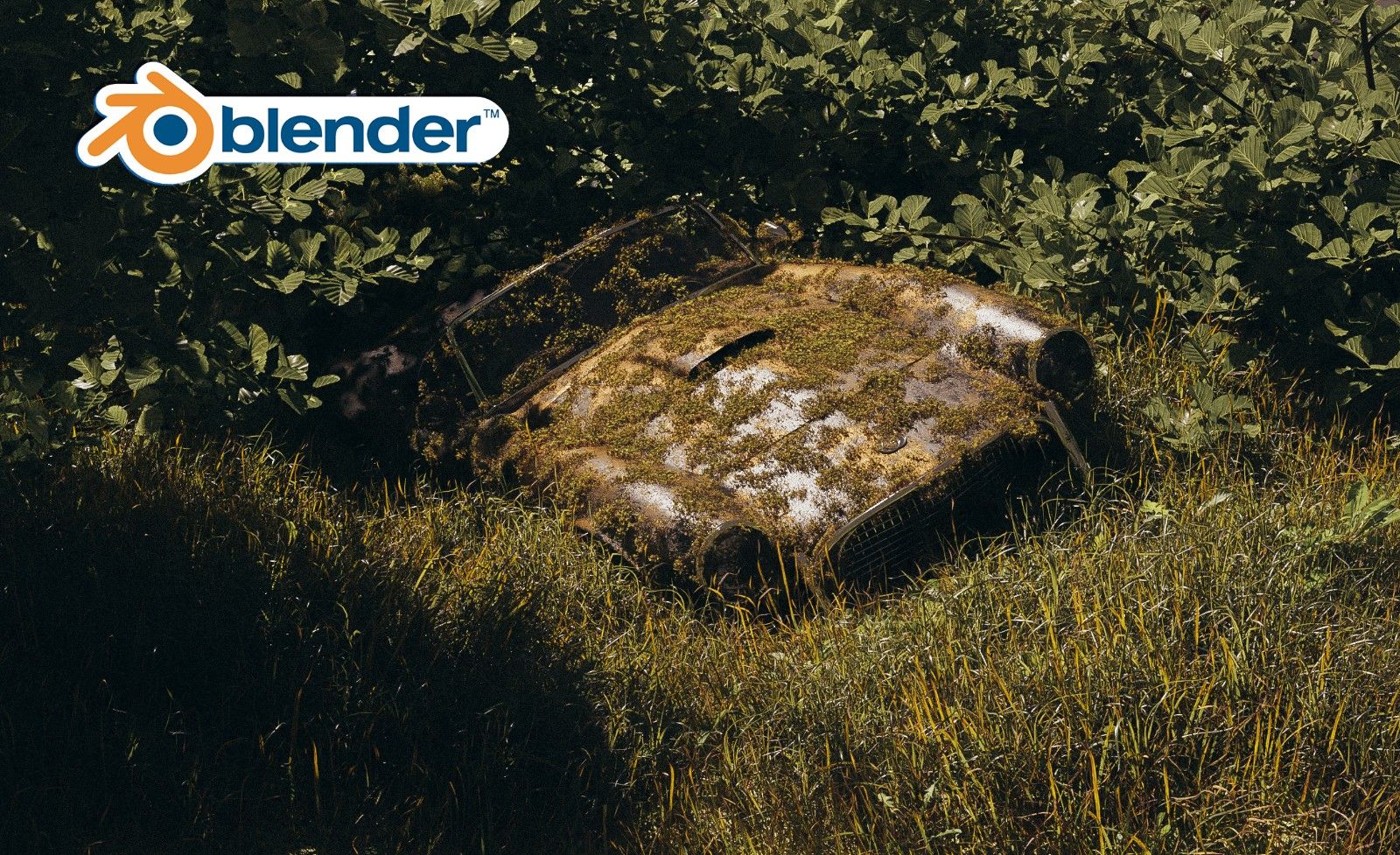 Blender-复古旧金属汽车