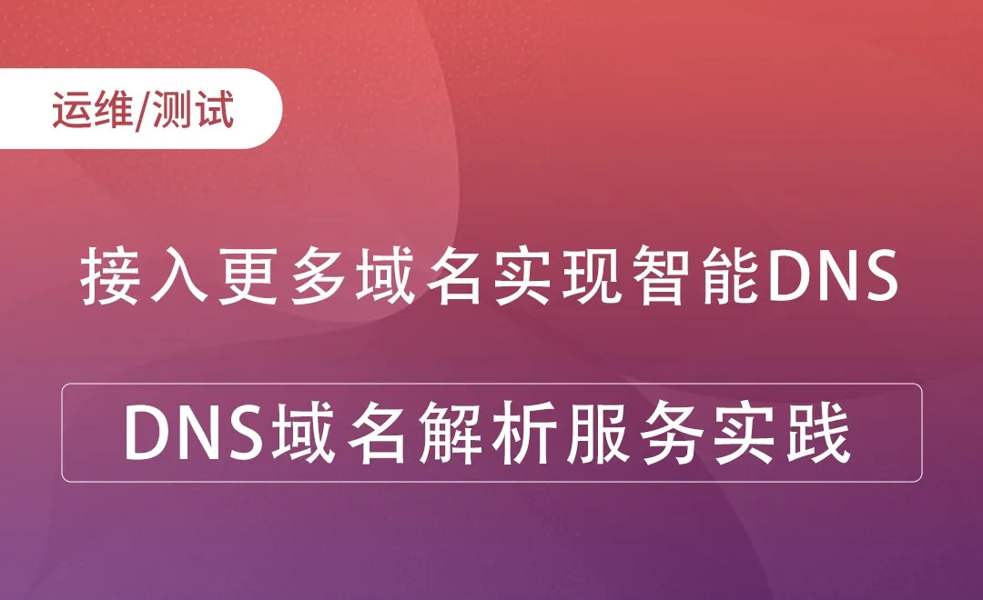 接入更多域名实现智能DNS-DNS域名解析服务实践