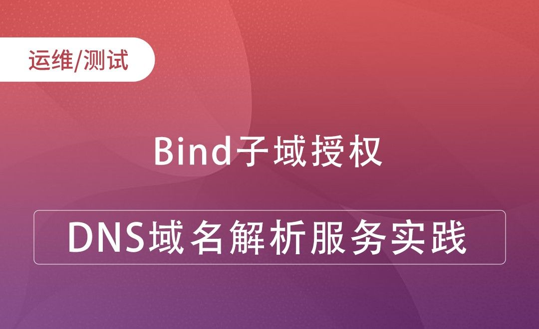 Bind子域授权-DNS域名解析服务实践