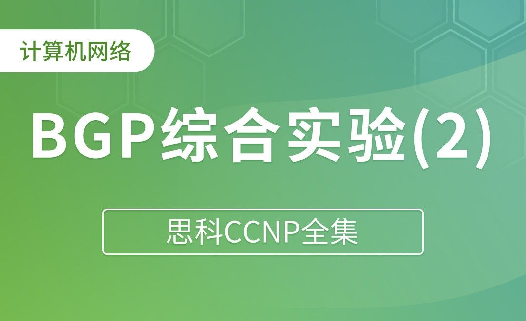 BGP综合实验（2）：通告路由 - 思科CCNP全集