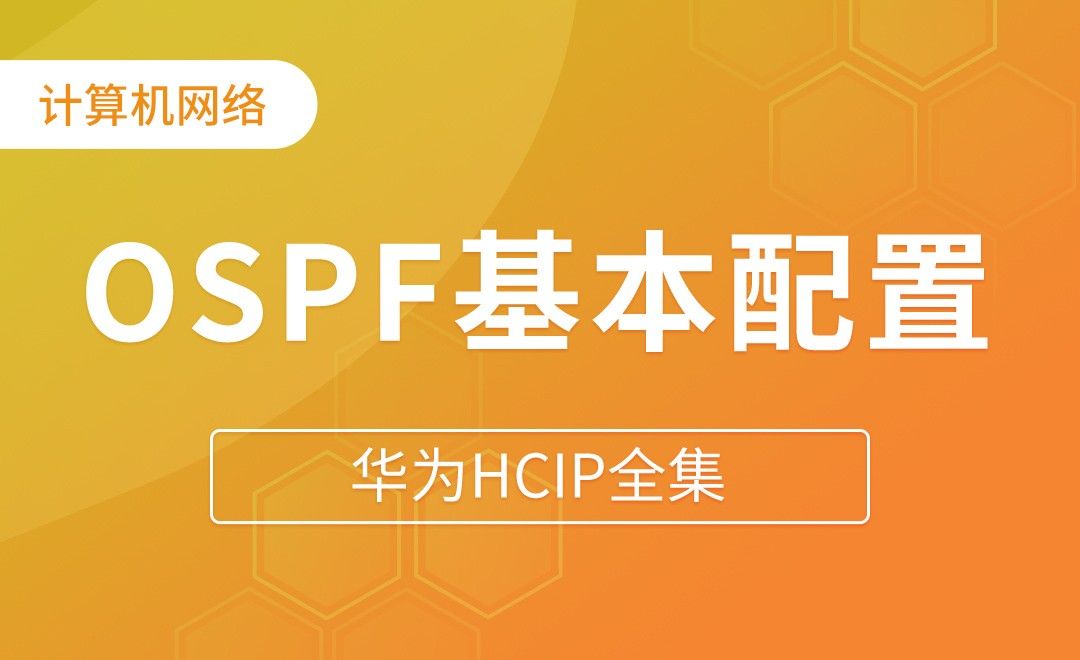 OSPF基本配置 - 华为HCIP全集