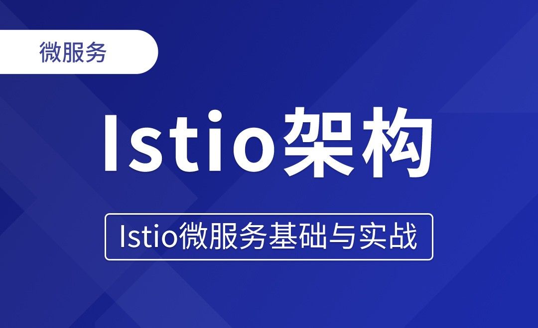 Istio架构 - Istio微服务基础与实战