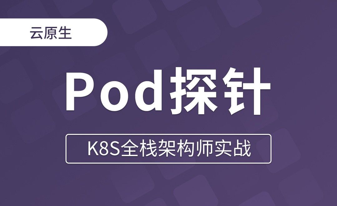 【第六章】Pod探针 - K8S全栈架构师实战