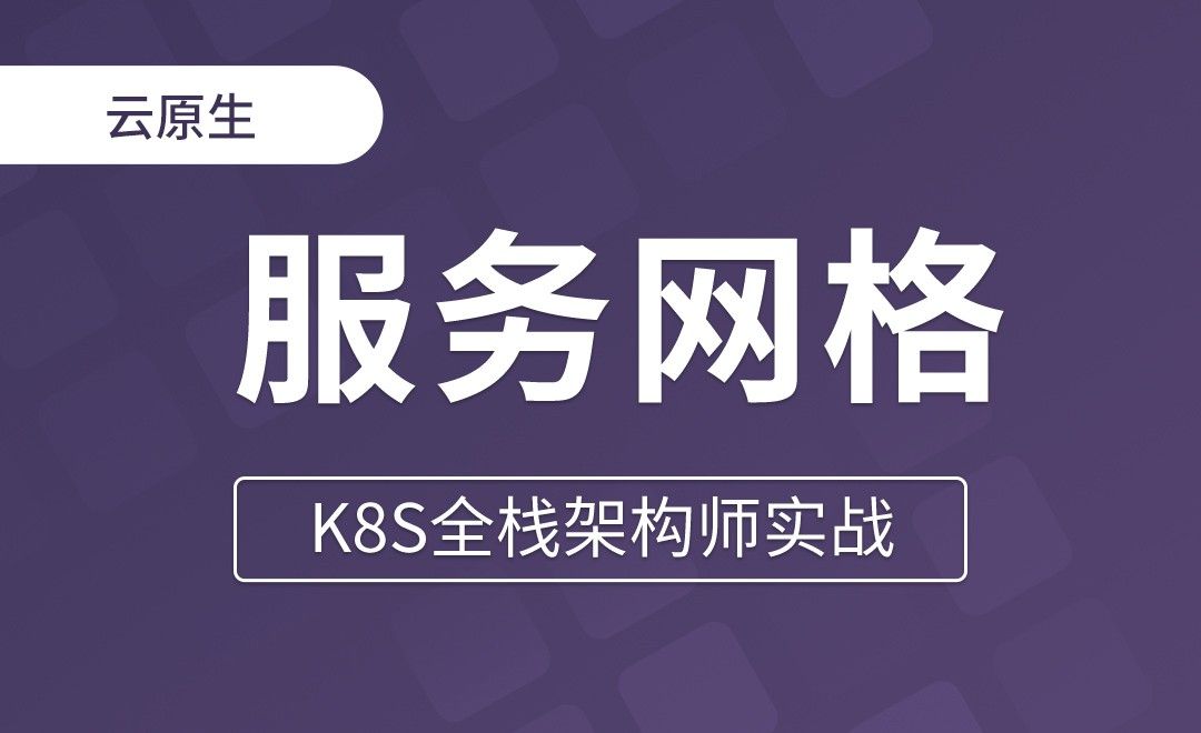 【第二十四章】服务网格应运而生 - K8S全栈架构师实战