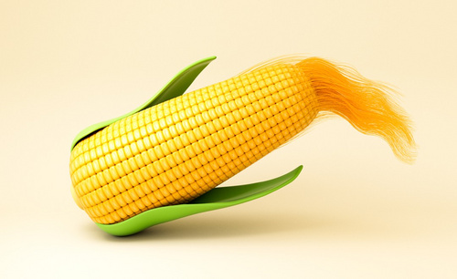 C4D+阿诺德-秋收玉米建模渲染