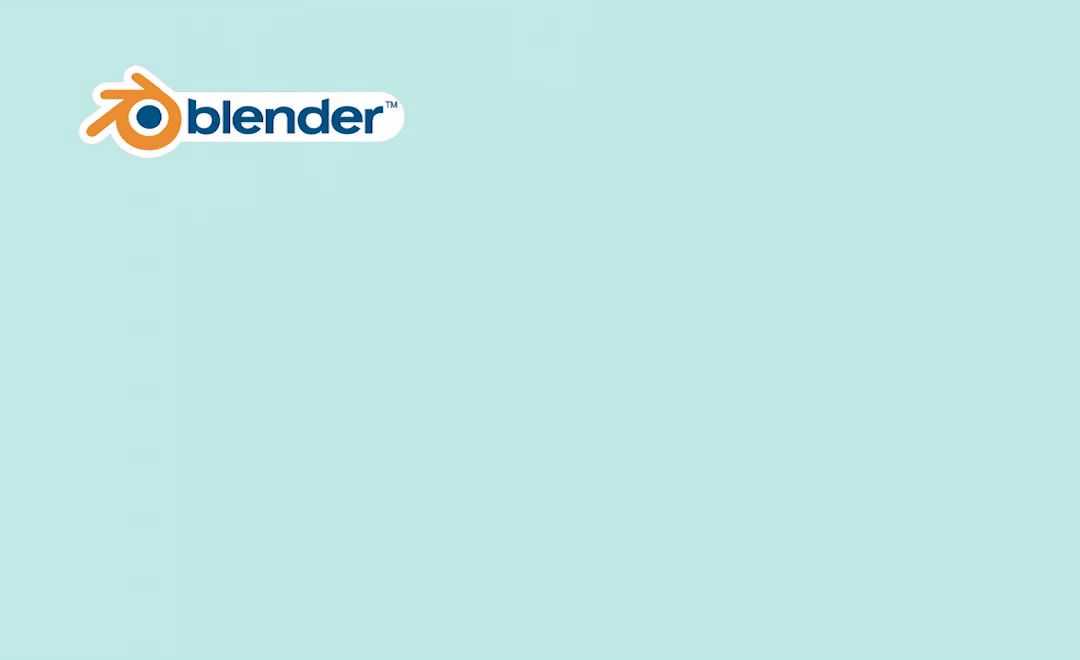 Blender-小兔子三渲二微场景材质与动效