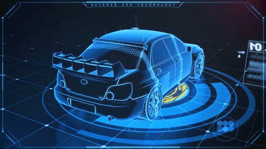 AE+C4D-汽车可视化动画