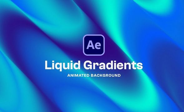 AE-创建液体渐变背景动画