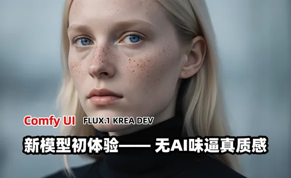 Flux.1 Krea Dev-新模型初体验-无AI味逼真质感