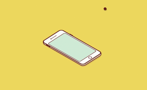 ae-小球弹跳点击手机趣味动画