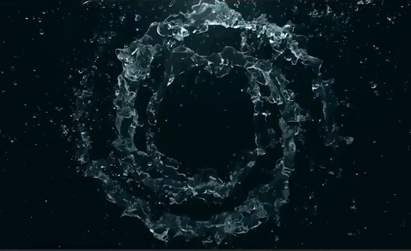 ae-水流汇聚logo片头特效